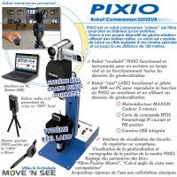 "PIXIO" ROBOT CAMERAMAN SUIVEUR