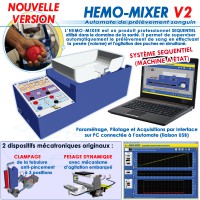 "HEMO-MIXER V2" AUTOMATE DE PRELEVEMENTS SANGUINS