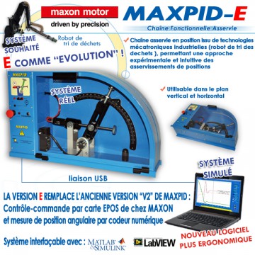 "MAXPID-E" CHAÎNE FONCTIONNELLE ASSERVIE "MAXPID-E" CHAÎNE FONCTIONNELLE ASSERVIE